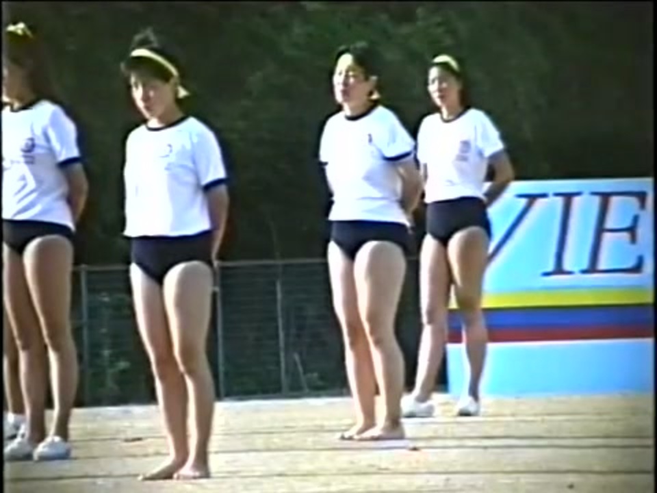 1988年女子校運動会　応援合戦 - ニコニコ動画