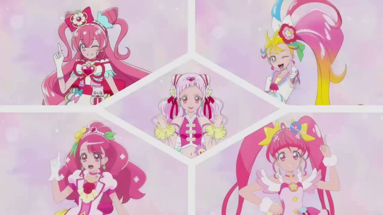 ひろがるスカイ！プリキュア】 レジェンドプリキュア登場シーン キュア