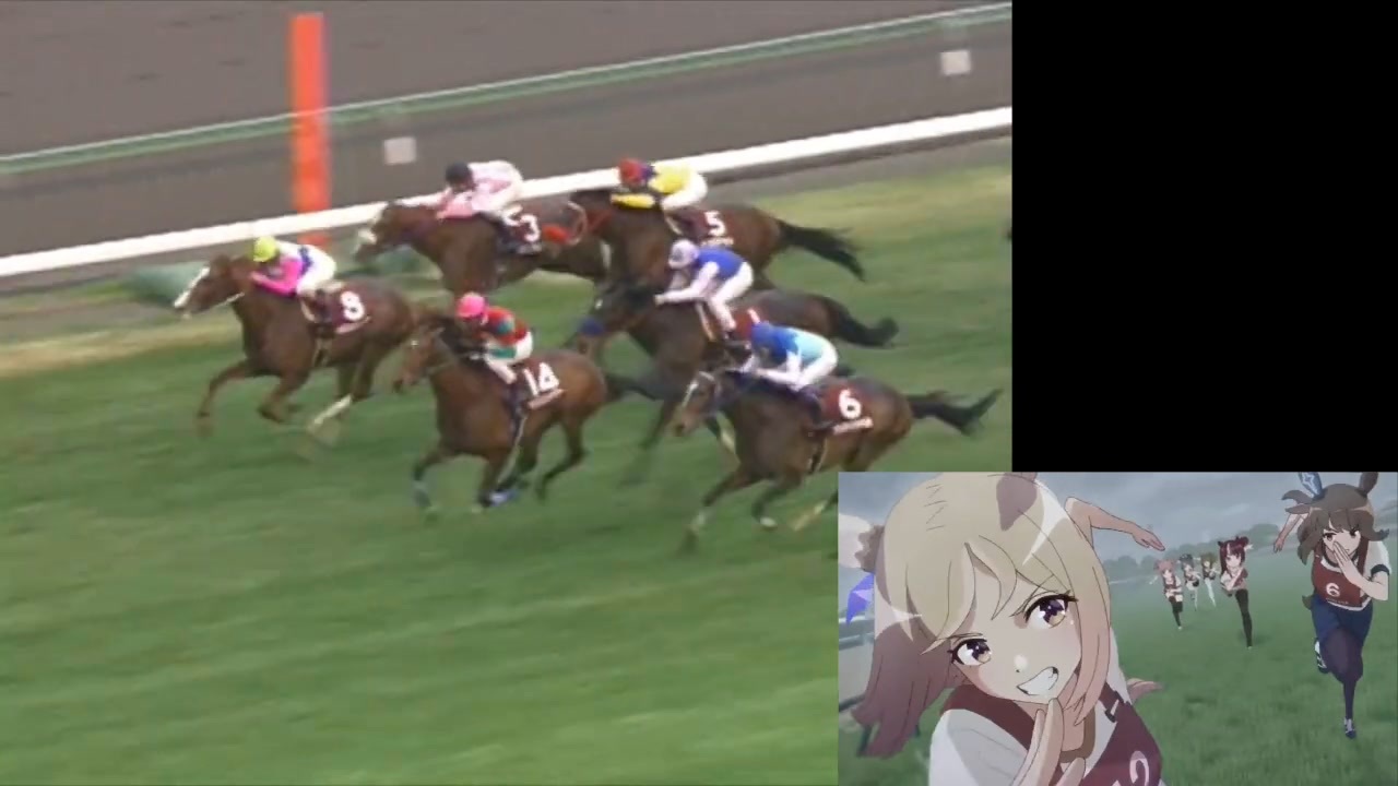 【ウマ娘 ROAD TO THE TOP】第1話 1999年 弥生賞【シンクロ比較動画】 - ニコニコ動画