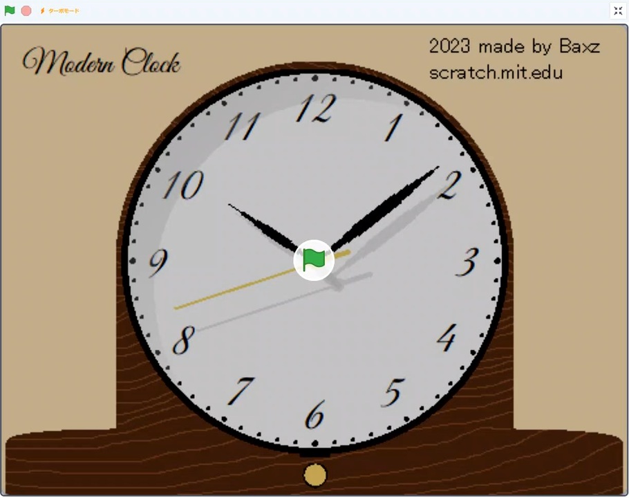 [Scratch] Modern Clock 紹介動画 - ニコニコ動画