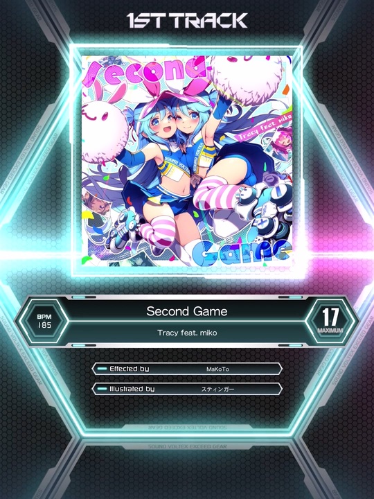 SDVX_Ⅵ】Second Game [MXM 17] - ニコニコ動画