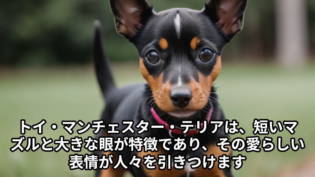 トイ・マンチェスター・テリアの魅力！ ニコニコ動画
