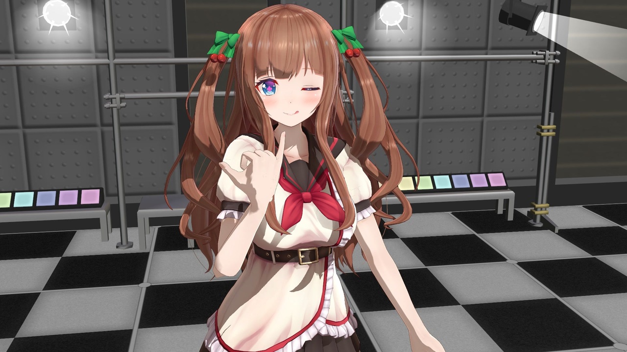 【花京院ちえりMMD】Azukita【手遊びすんな】 - ニコニコ動画