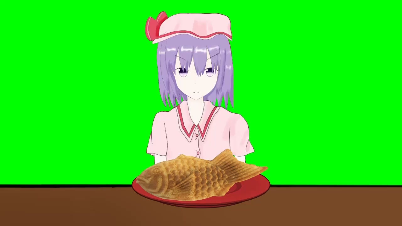 たい焼きを食べるHSK姉貴GB.taiyaki - ニコニコ動画