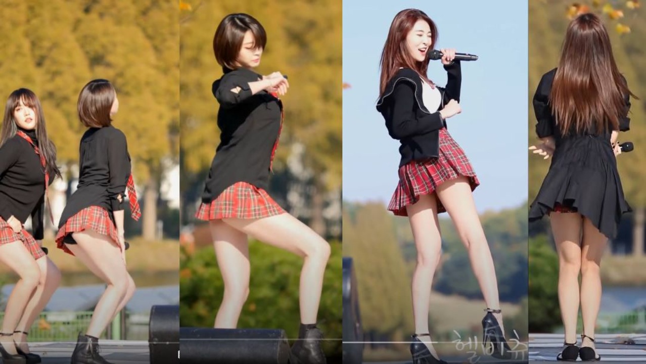 ダンス　パンチラ ホモと見る K-POP野外パンチラダンス集 - ニコニコ動画
