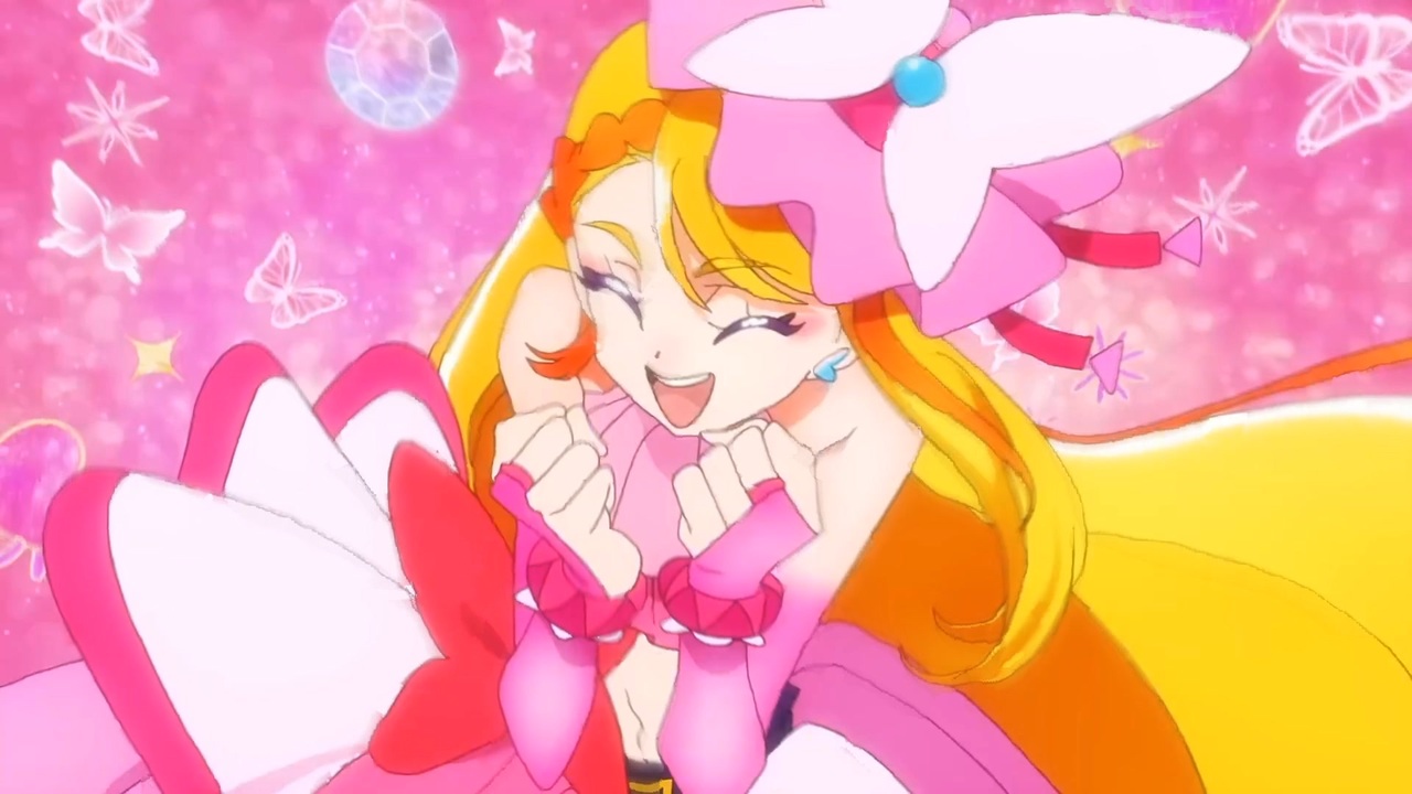 60FPS キュアバタフライ変身 [1080p 推奨] - ニコニコ動画