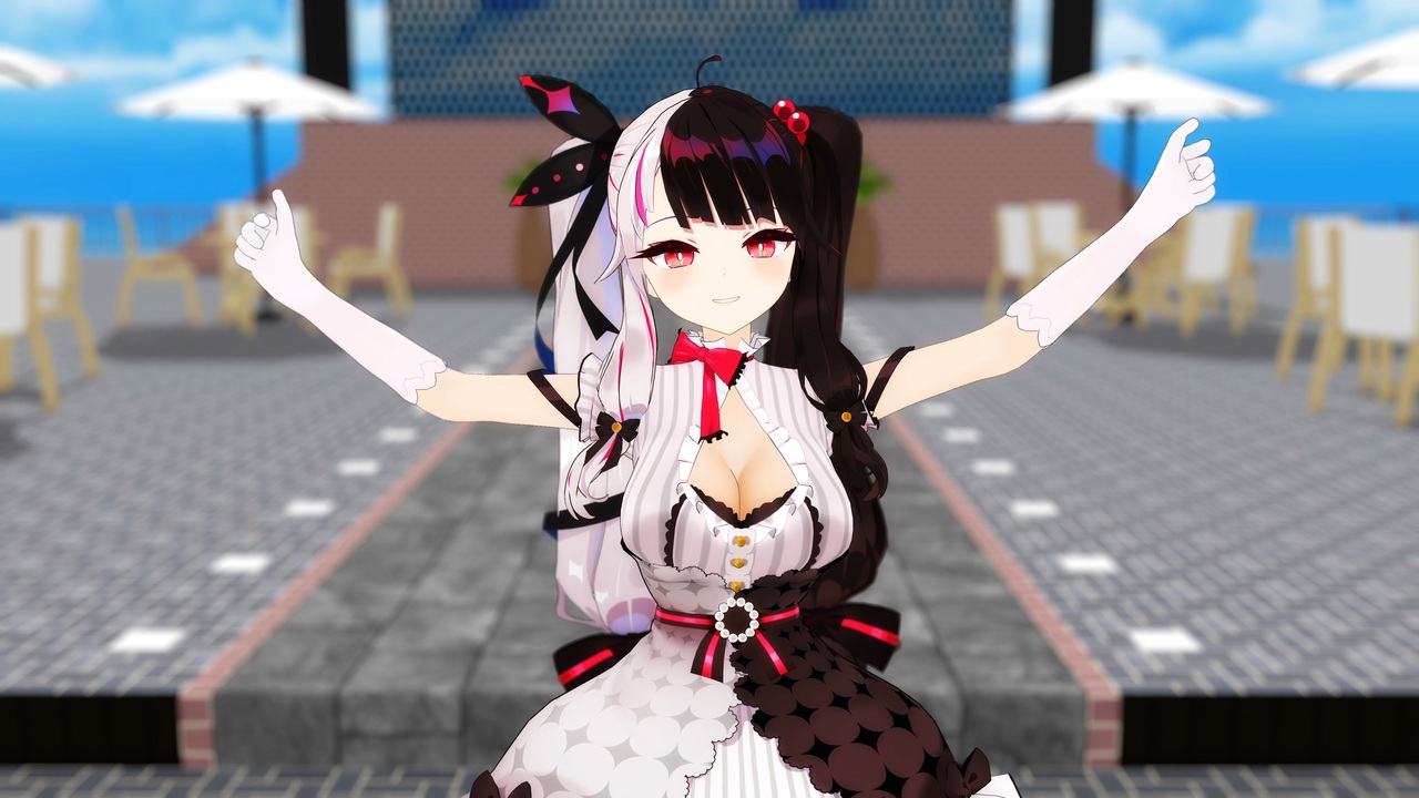 にじさんじMMD】夜見れなちゃんの ラビットホール 【自作カメラ