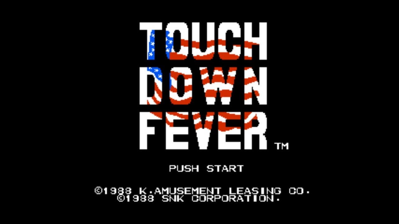 ☆送料無料☆北米版 ファミコン Touchdown Fever NES タッチダウン