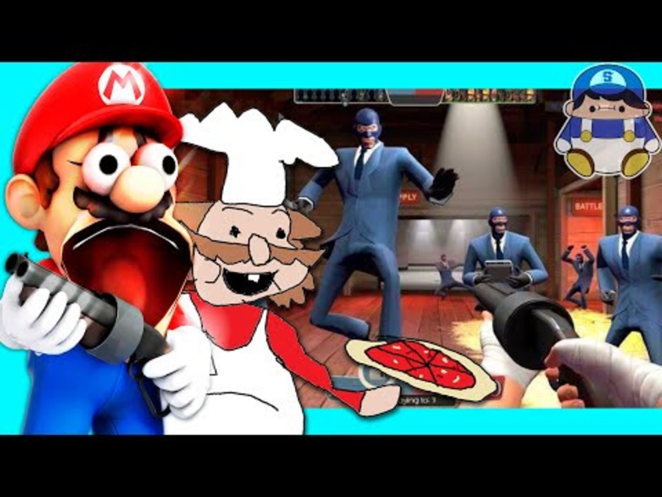[SMG4クルー]マリオ、TF2をプレイする[Team Fortress 2] - ニコニコ動画