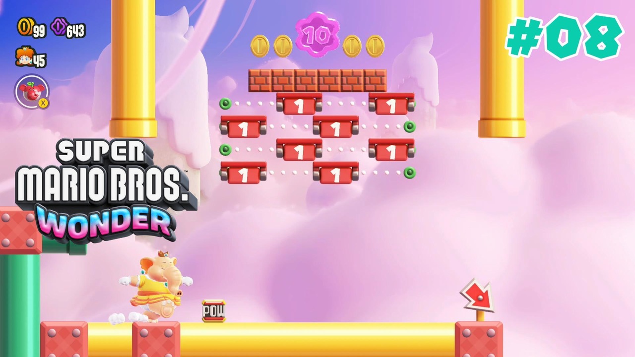【Super Mario Bros Wonder #08】プレイ動画 World 2 - Part 3 - ニコニコ動画