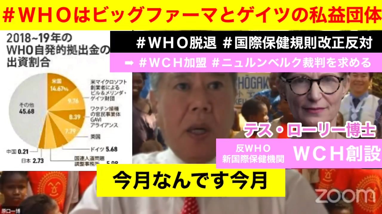 国家がWHOの支配下になります。