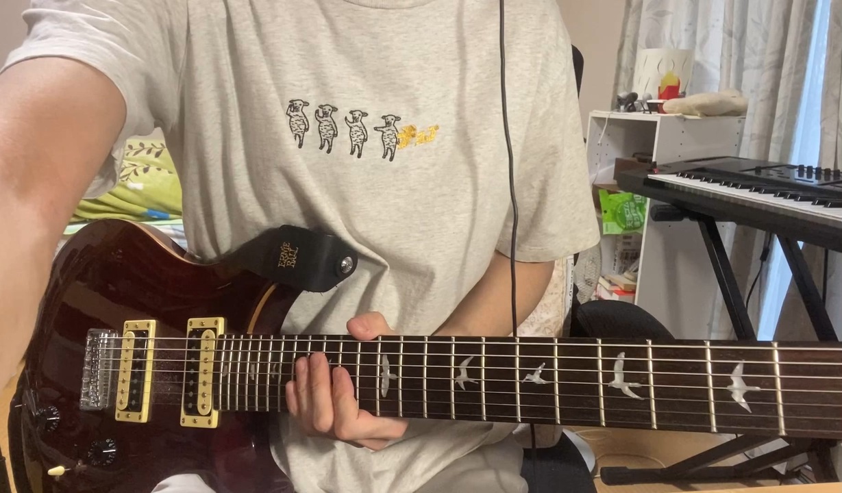 【平沢進】TRAVELATORのギターソロを弾いてみた【核P-MODEL】 - ニコニコ動画