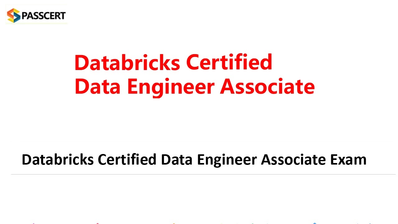 Databricks Certified Data Engineer Associate Study Guide - ニコニコ動画