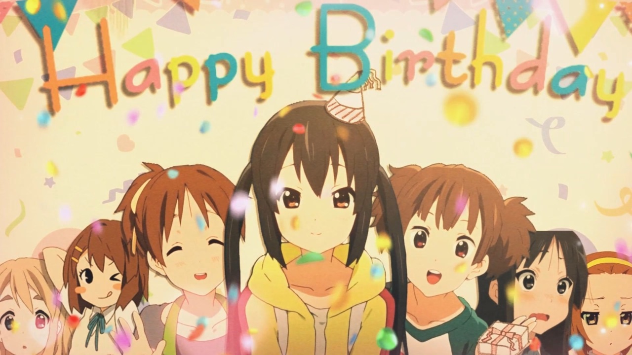 中野梓生誕記念音MAD【けいおん！】 - ニコニコ動画