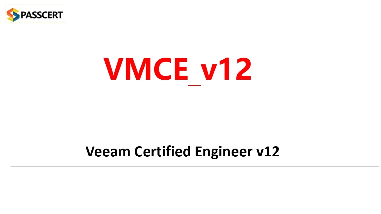 VMCE_v12 Online Test