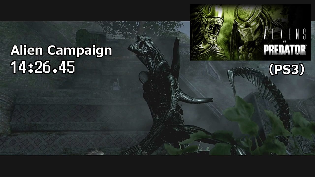 無編集RTA】Aliens vs Predator(2010-PS3) エイリアン編 14