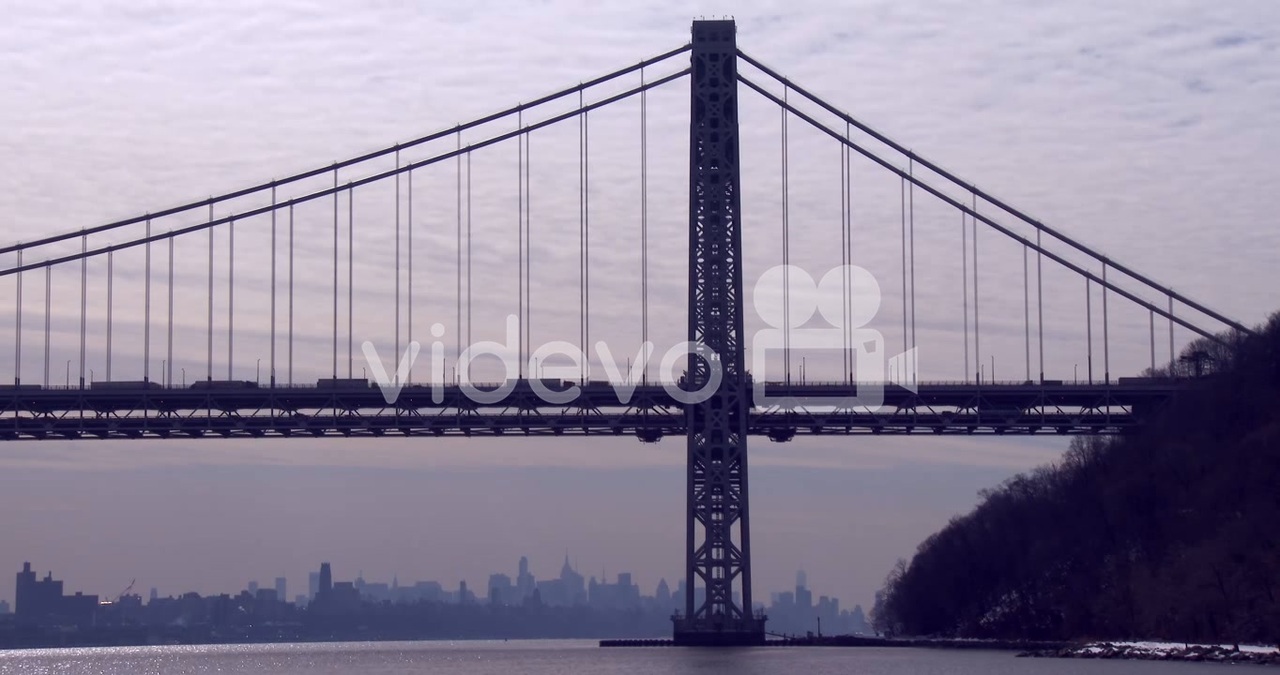 The George Washington Bridge connects New Jersey to New York state 1 ...