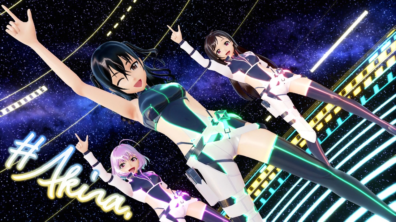 【MMD】砂塚あきら「第六感」 (デレステGame.ver) - ニコニコ動画