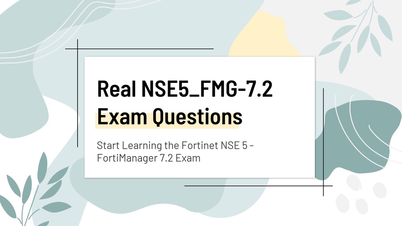 NSE5_FMG-7.0 Lernhilfe