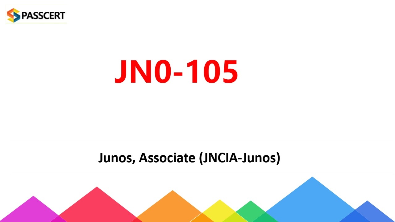 Junos, Associate (JNCIA-Junos) JN0-105 Training Prep - ニコニコ動画