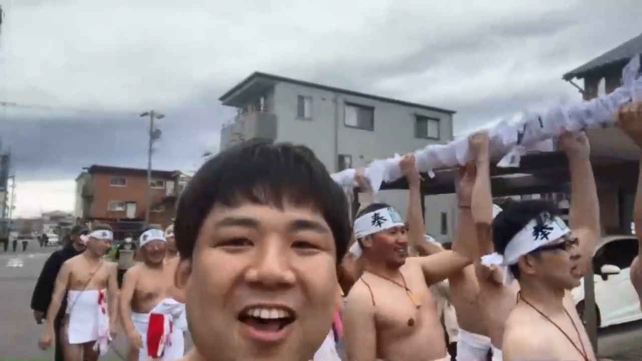 #七原くん 20240222「厄を落とし！はだか祭り！！一部」米無HD(#国府宮はだか祭 天下の #奇祭 in愛知県稲沢市の尾張大国霊神社,裸男参加,なおいぎれを視聴者に,屋台飯どて煮・串カツ・熱燗) - ニコニコ動画