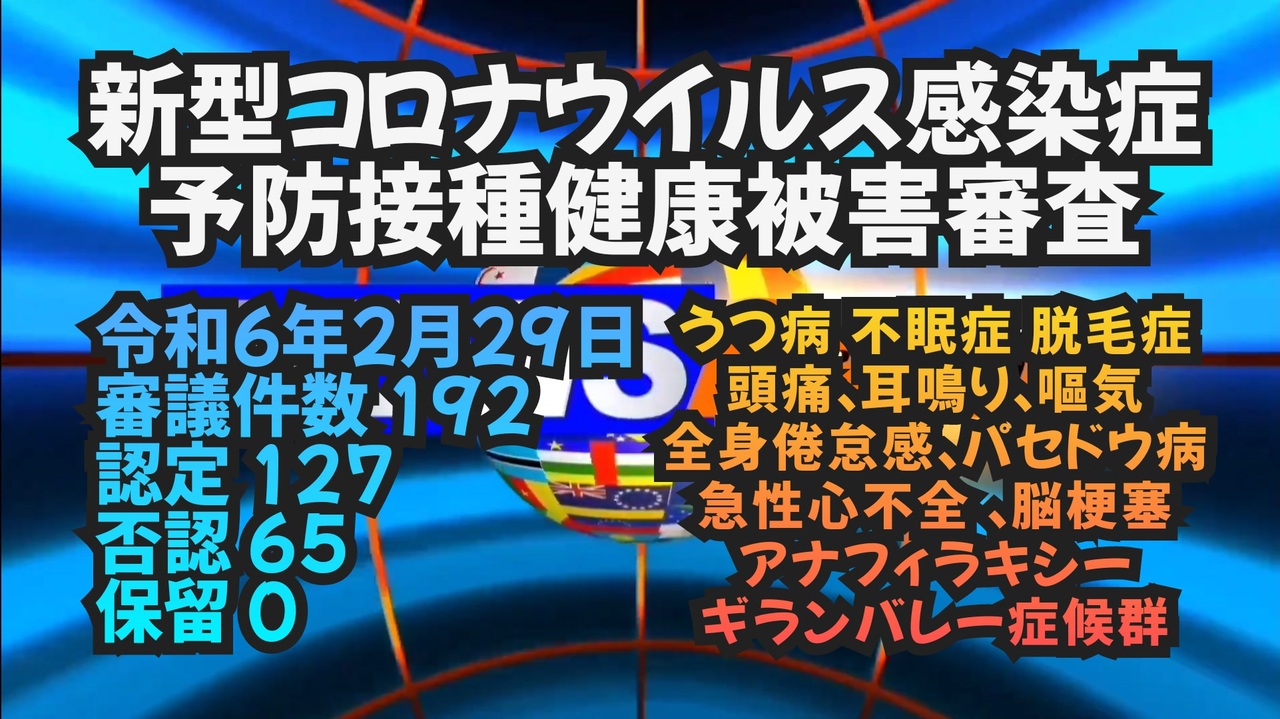 気になったニュース【悲惨】令和6年2月29日新型コロナウイルス感染症 予防接種健康被害 審議結果◆ハマスに関するNewYorkTimesの記事、実はイスラエル国防軍の兵士によって書かれたものだった