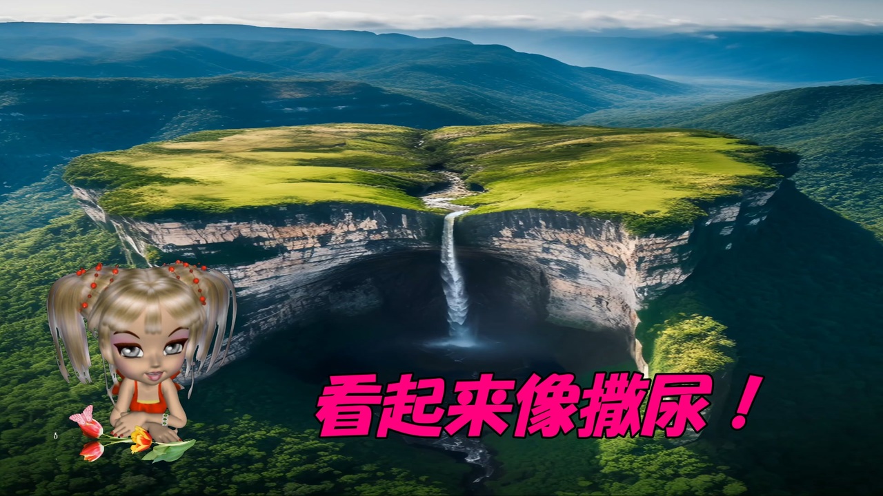 看起来像撒尿！