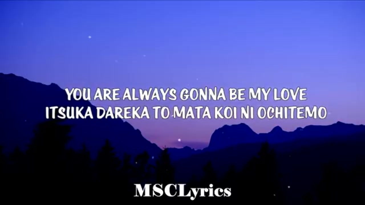 First Love - Repablikan (Lyrics) You are always gonna be my love Itsuka ...