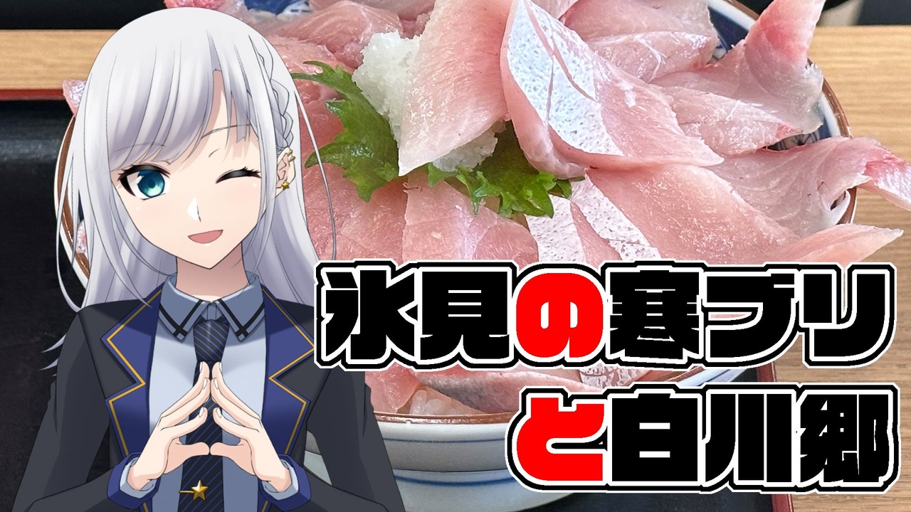 氷見の寒ブリと白川郷 - ニコニコ動画