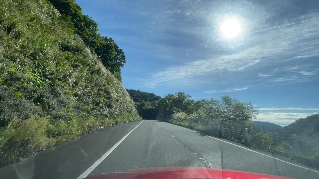 ドライブスポット 国道398号線宮城側から 花山峠から秋田県境 2023 0923 ニコニコ動画