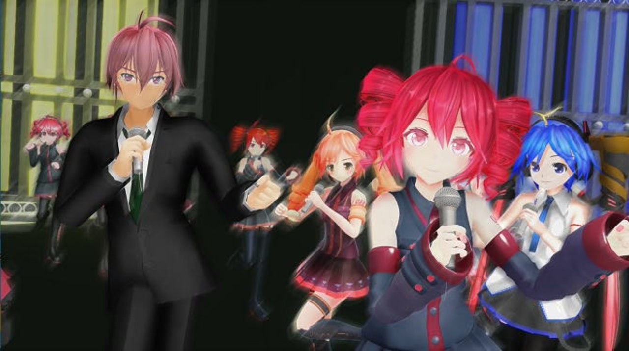 【重音テト誕生祭2024】【MMD】魅力的で賑やかな重音ファミリーで「十面相」【Uテトカバー】【動画：翔太／投稿：老喬】