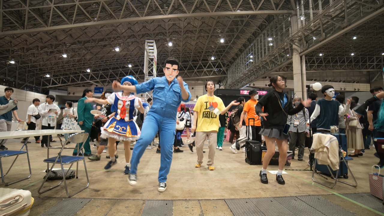 ニコニコ超会議2024 】やらないか クリクロで踊ってみた【H1 お-13踊