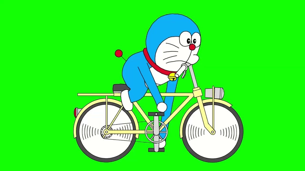 自転車を漕ぐドラえもん - ニコニコ動画