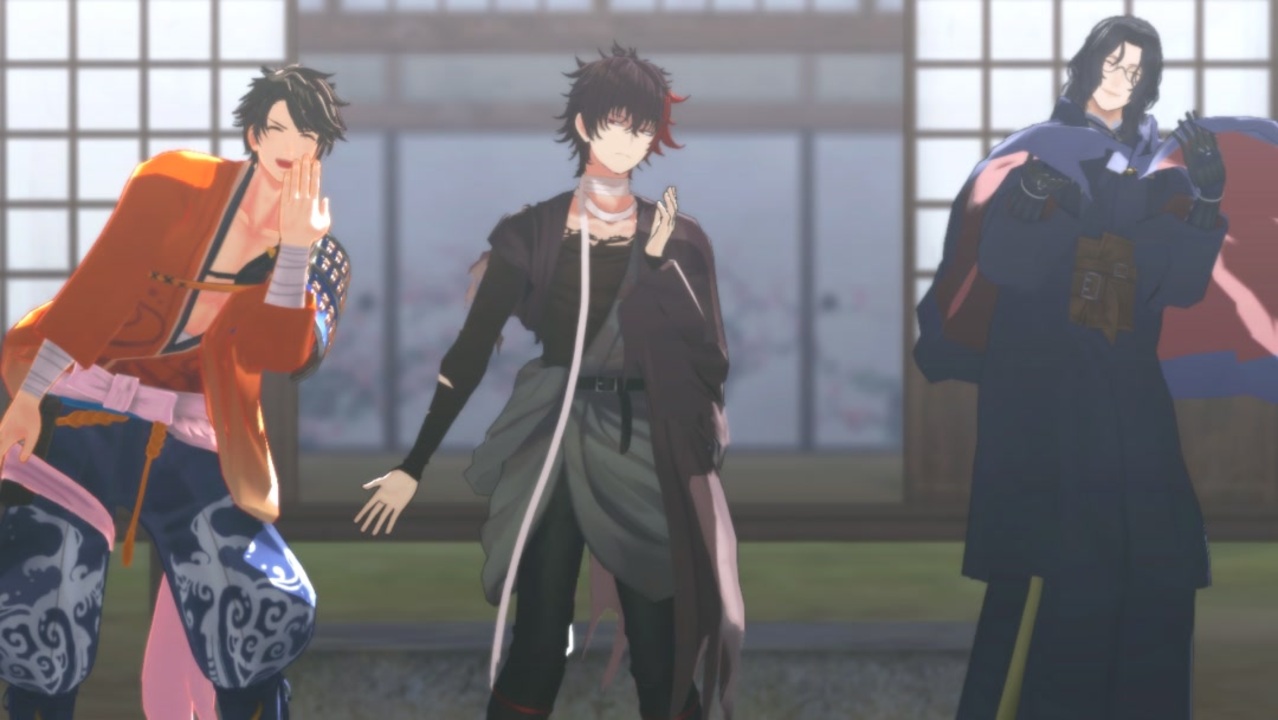 MMD刀剣乱舞】文土佐スイッチ【陸奥守吉行/肥前忠広/南海太郎朝 MMD刀剣乱舞】文土佐スイッチ【陸奥守吉行/肥前忠広/南海太郎朝
