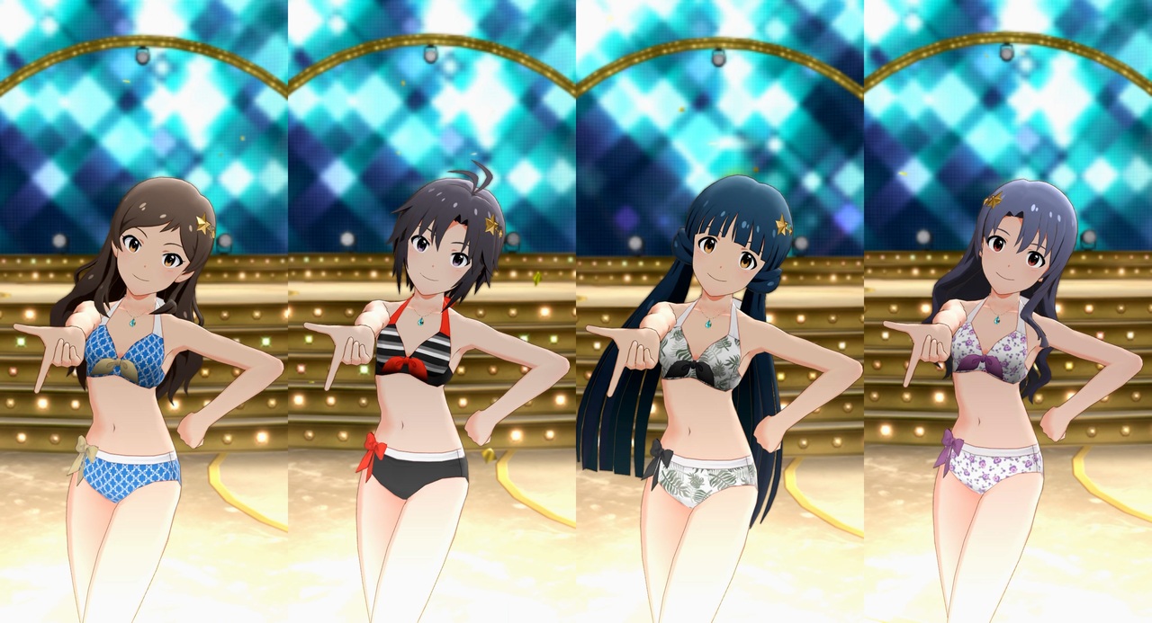 【ミリシタ】7Days A Week!! Day11 麗花 真 紗代子 志保【マイオンリースイムウェア】 - ニコニコ動画