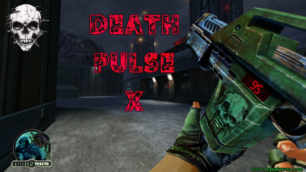 New Custom Content - Aliens vs. Predator 2 - WEAPON SKIN (DEATH PULSE X ...