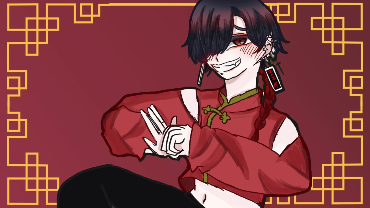 ファッとして桃源郷_cover_月闇。