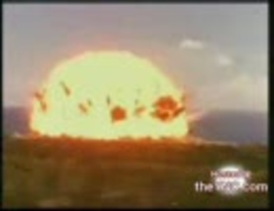 1000トンのtnt爆弾爆破実験 ニコニコ動画