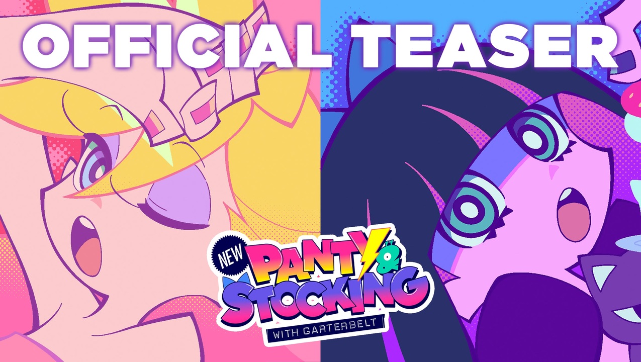 【パンスト新作アニメ】New PANTY & STOCKING with GARTERBELT _ Official Teaser _ 2025年 放送・配信開始！ - ニコニコ動画