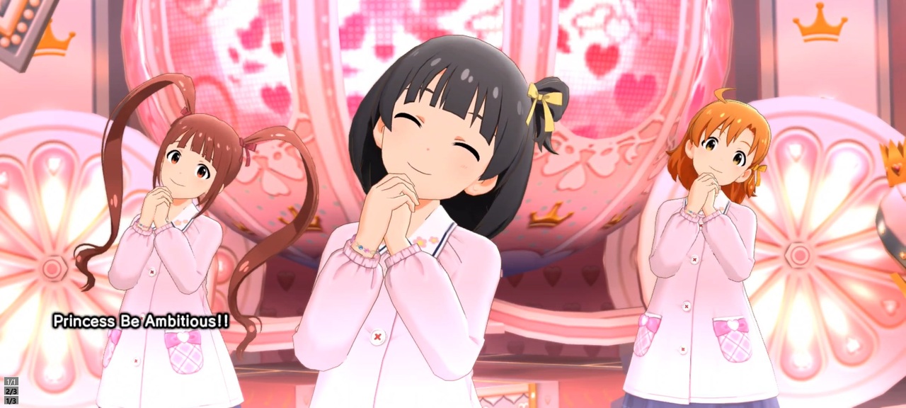 【ミリシタMV】Princess Be Ambitious!!【プリンセススターズ（チャイルドスモック）】 - ニコニコ動画
