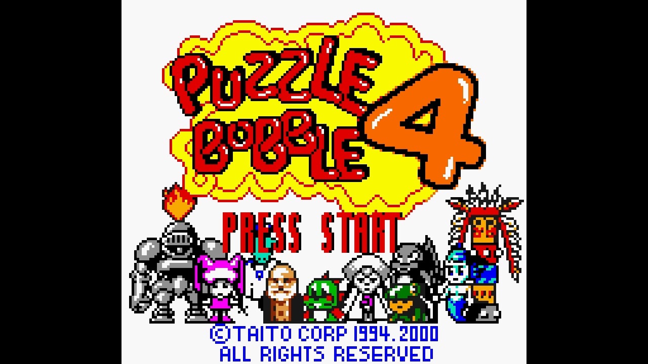 GB][GBC][SGB]パズルボブル4 FULL SOUND TRACK - ニコニコ動画