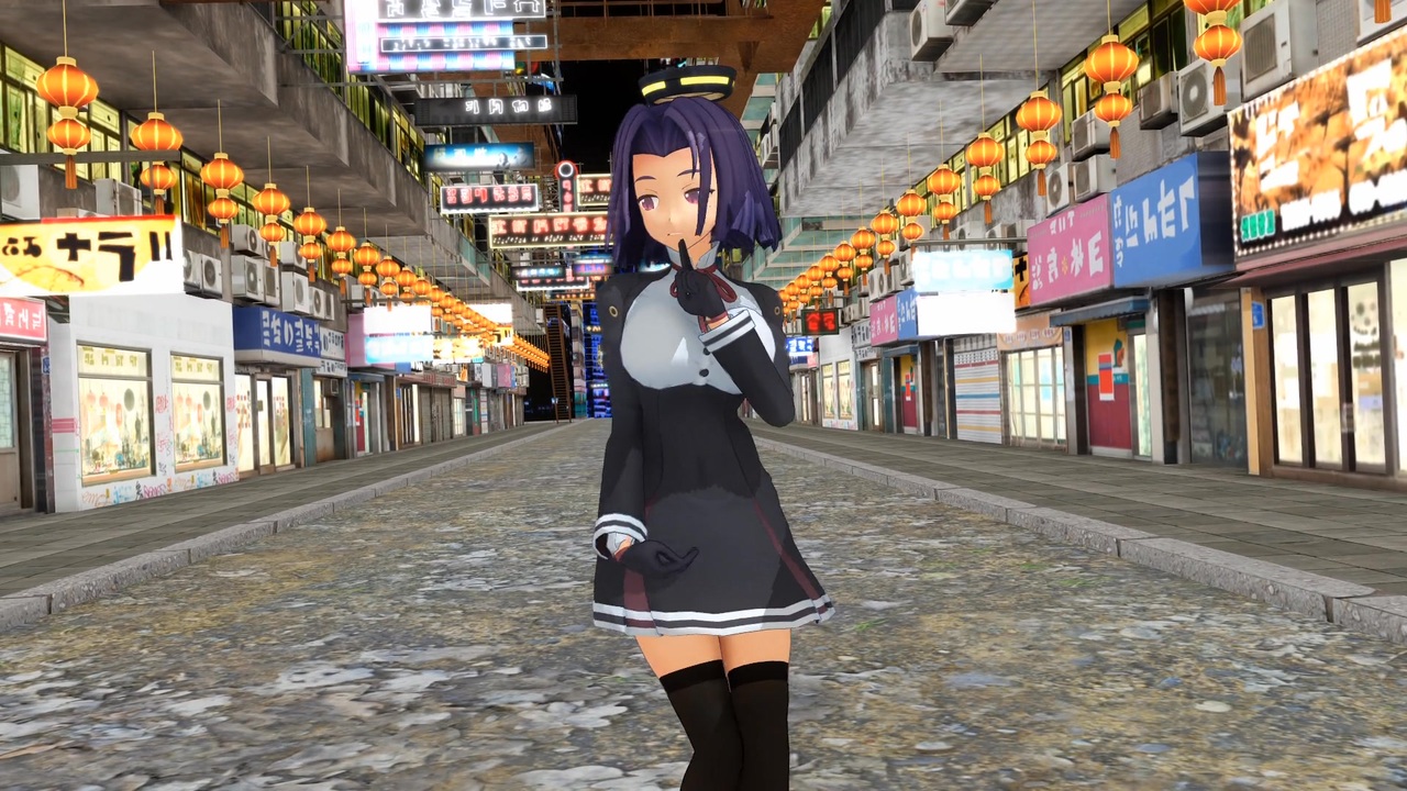 【MMD艦これ】龍田さんで「酔いどれ知らず」 - ニコニコ動画