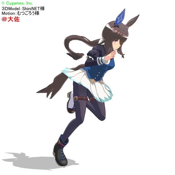 【ウマ娘】ウマ娘４周年_アヤベさんに走って頂きました【MMD】＜ショート＞ - ニコニコ動画