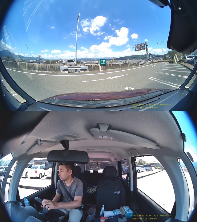 手前の車線が空いていても、奥の車線から手前車線に来ることも想定しないと危ない① - ニコニコ動画