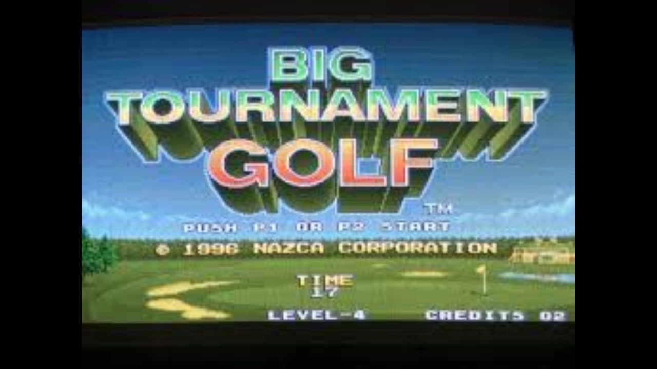 NEOGEO CD]ビッグトーナメントゴルフ(NEO TURF MASTERS)FULL SOUND 