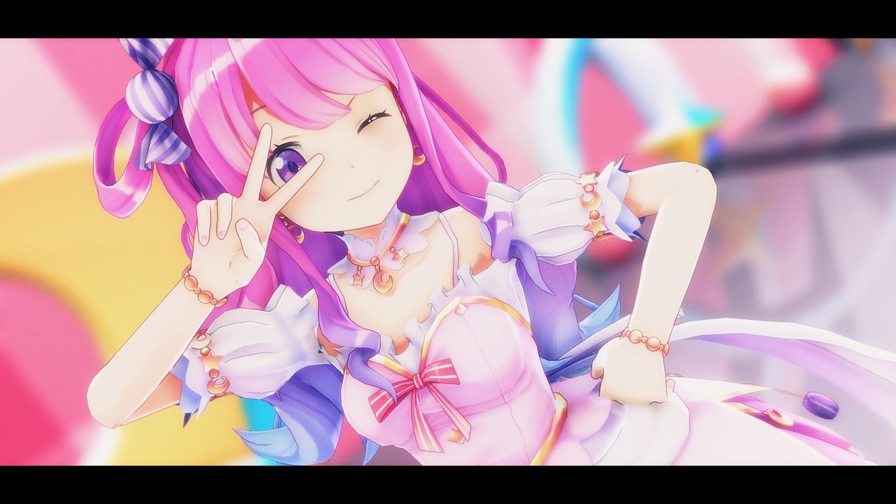 【MMDホロライブ】スパークル・ピーチ【姫森ルーナ】 - ニコニコ動画