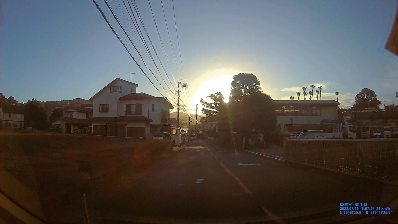 事故目撃一回目【18時11分14秒】 - ニコニコ動画