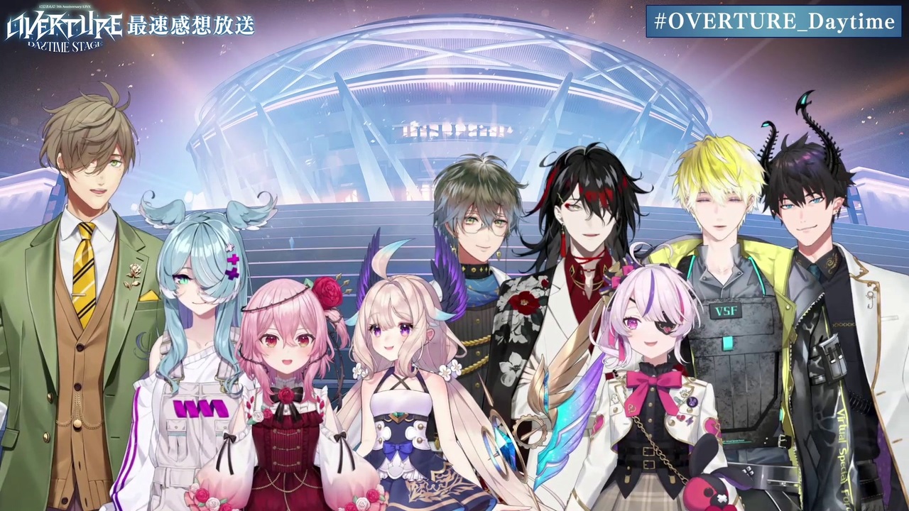 にじさんじ 7th Anniversary LIVE 「OVERTURE」 Daytime Stage 最速