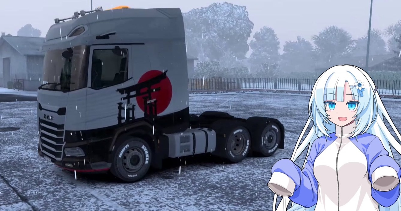 ETS2でゆっくり長距離配送461　(クリスマスイベント2024) - ニコニコ動画