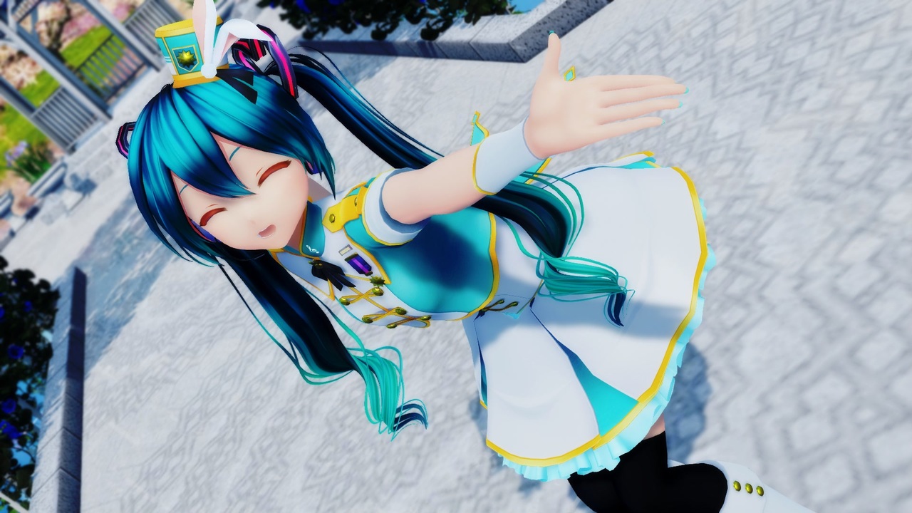 MMD】 ワールドワイドワンダー 【カルも式ミク・マーチング